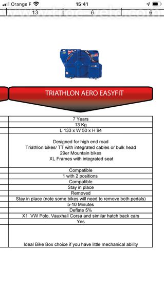 Valise vélo Bike Box Alan EasyFit