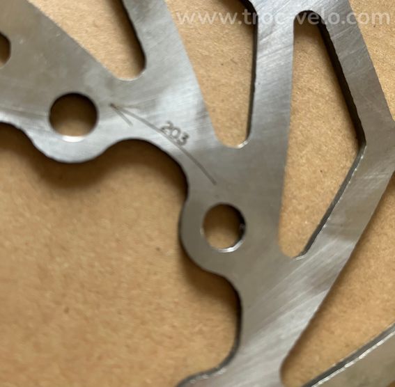 Disque de frein Hope 203mm Neuf - 4