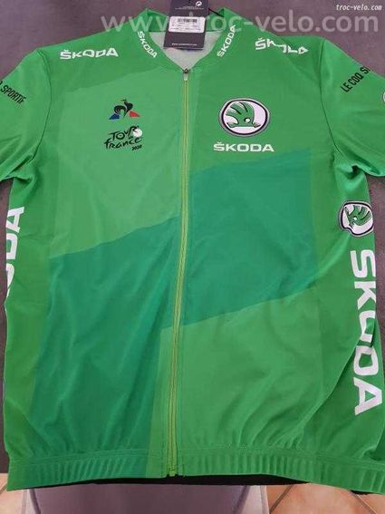 Maillot vert skoda 2020