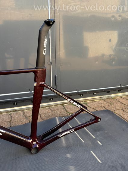 Kit cadre Cube Litening Air C68:X Intermarché Wanty 2025 NEUF - 10