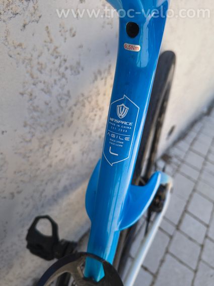 Vélo Winspace Agile SRAM Force 1x12 - sans ou avec roues - 7,3kg sans pédales - 5