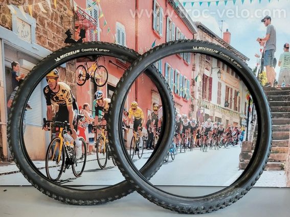Paire de pneus de VTT Michelin Country grip'r