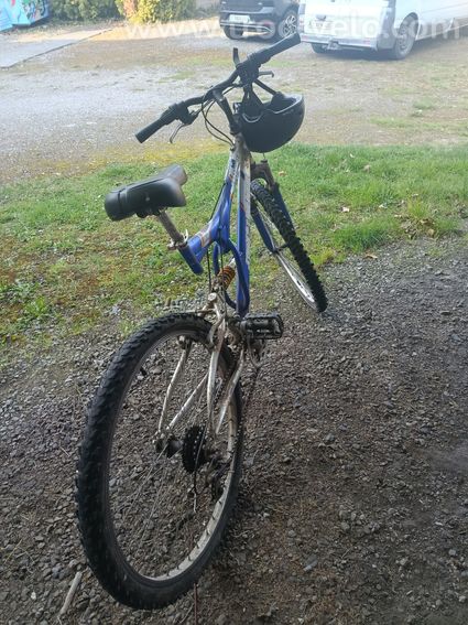 VTT bleu et gris  - 2