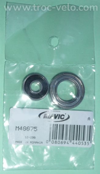 Paire de roulements Roue Libre MAVIC Crossmax Disc (référence M40075)