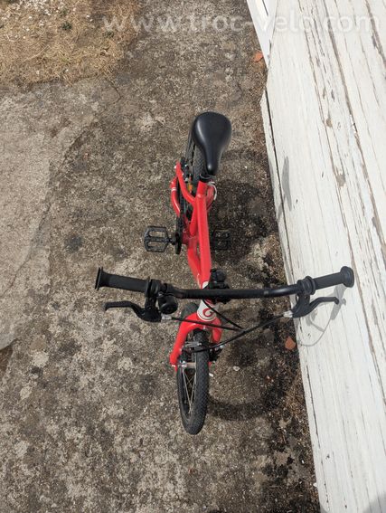 Vélo enfant Gibus Cycles 16 pouces – Rouge – Ultra-léger (4-6 ans) - 2