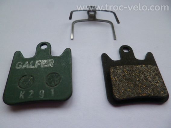 plaquettes de frein galfer pro 1554T pour hope xcr neuves - 8