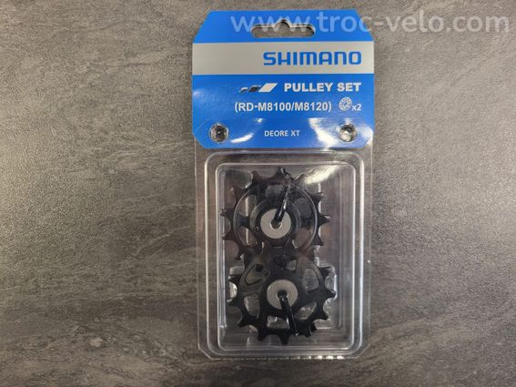 Paire de galets Shimano (RD-M8100/M8120) 12v