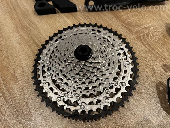 Groupe Shimano SLX M7100 12V complet + pédalier MT512 + Micro Spline - 5