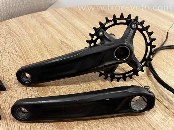 Groupe Shimano SLX M7100 12V complet + pédalier MT512 + Micro Spline - 7