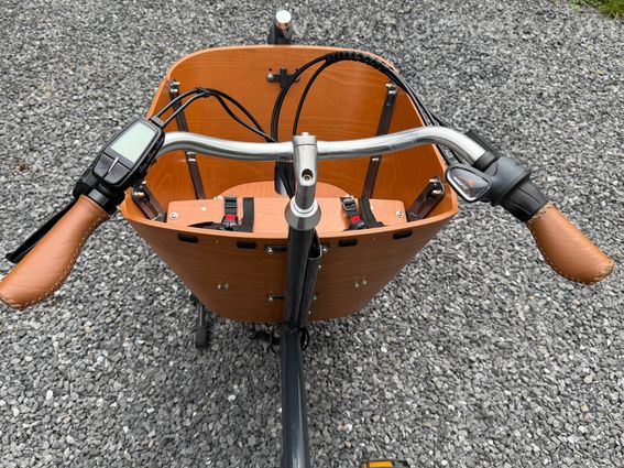 Vélo Cargo biporteur électrique Babboe Mini Mountain - Batterie 400Wh - Moteur Yamaha - 11