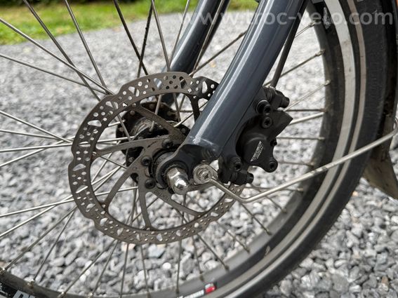 Vélo Cargo biporteur électrique Babboe Mini Mountain - Batterie 400Wh - Moteur Yamaha - 14