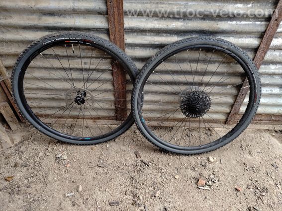 Paire de roue Shimano RS gravel
