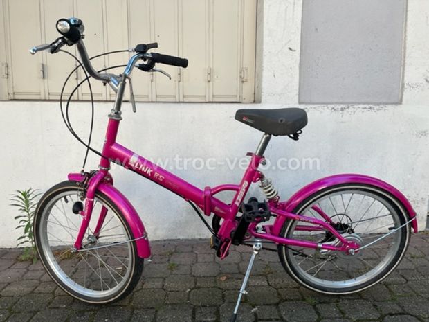 Vélo Pliant 7 Vitesses LESPO amortisseur central en Tbé  - 3