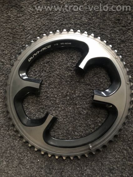 Plateau Shimano Dura ace 9000 55 dents - 2