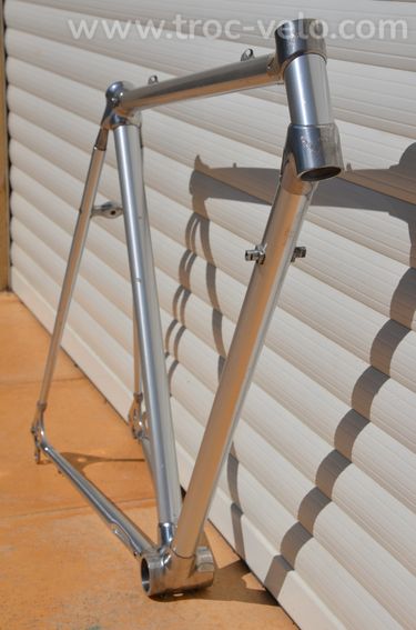 Cadre de vélo de course vintage Alan Record – Tubes aluminium (🇮🇹) - 2