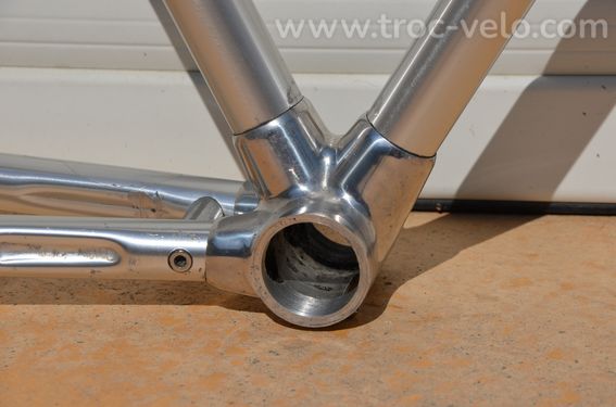 Cadre de vélo de course vintage Alan Record – Tubes aluminium (🇮🇹) - 6