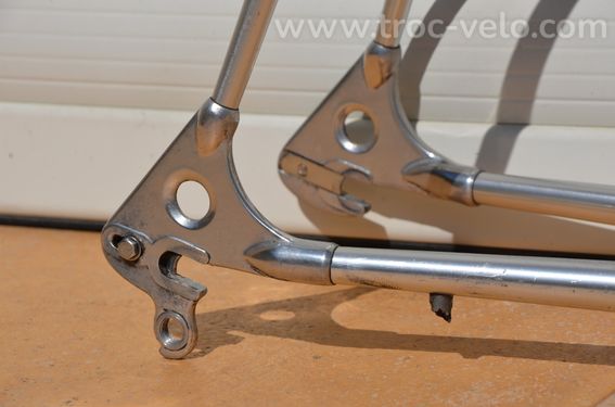 Cadre de vélo de course vintage Alan Record – Tubes aluminium (🇮🇹) - 7