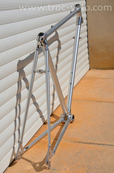 Cadre de vélo de course vintage Alan Record – Tubes aluminium (🇮🇹) - 9
