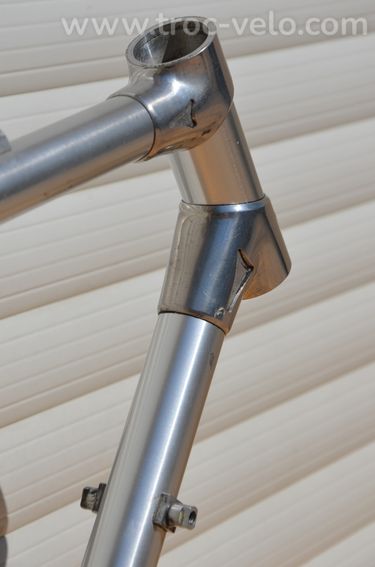 Cadre de vélo de course vintage Alan Record – Tubes aluminium (🇮🇹) - 10