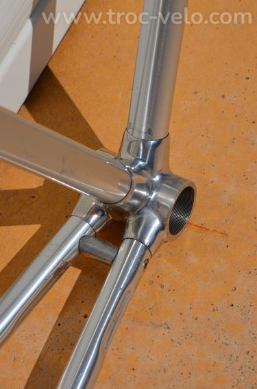Cadre de vélo de course vintage Alan Record – Tubes aluminium (🇮🇹) - 11