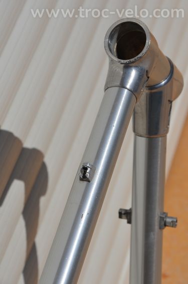 Cadre de vélo de course vintage Alan Record – Tubes aluminium (🇮🇹) - 12