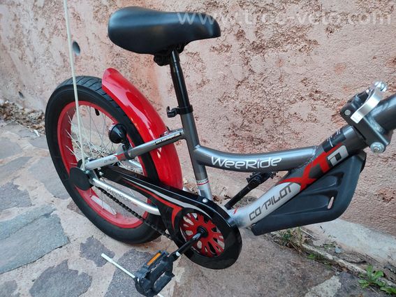 Weeride Tandem Copilot XT Remorque De Vélo Enfant Gris - 2