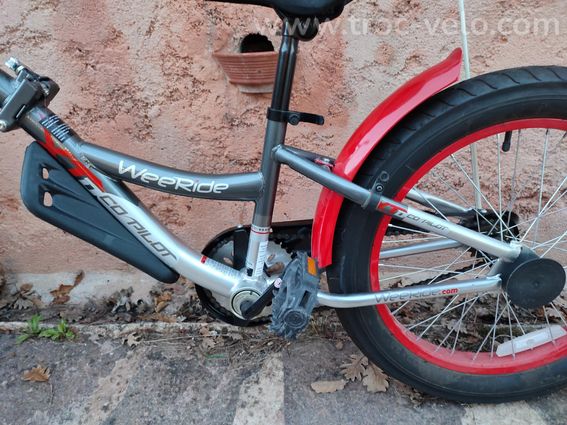 Weeride Tandem Copilot XT Remorque De Vélo Enfant Gris - 4