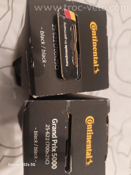 2 Pneus Continental Grand Prix 5000 Tubeless 700x25 - 2