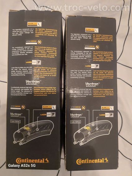 2 Pneus Continental Grand Prix 5000 Tubeless 700x25 - 3