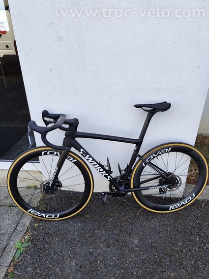 Specialized S-Works Tarmac SL8 SRAM Force AXS E1 - Taille 52 - Roval CLX II - Comme neuf - 2