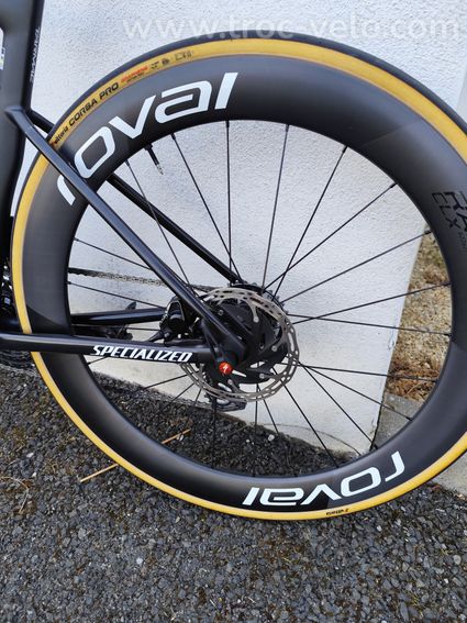 Specialized S-Works Tarmac SL8 SRAM Force AXS E1 - Taille 52 - Roval CLX II - Comme neuf - 8