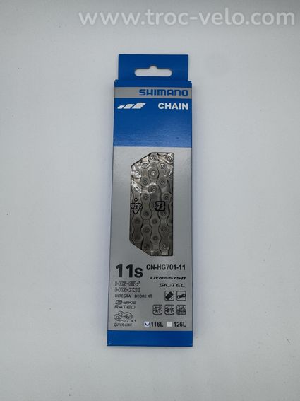 Chaine Shimano Ultegra 11V neuve - SHIMANO - 79300 - Troc Vélo