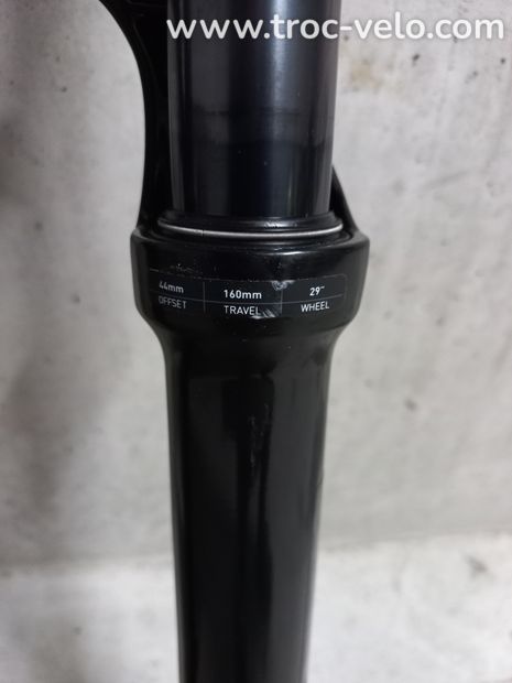 Fourche ROCKSHOX 35 SILVER Turnkey Damper 29" 160mm - 5