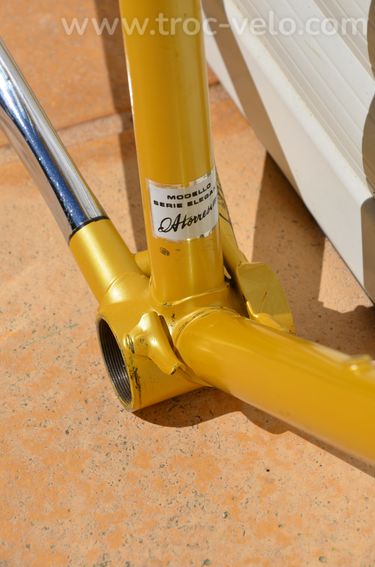 Cadre et fourche de vélo de course vintage Torpado Serie Elegant en acier Templar. - 5