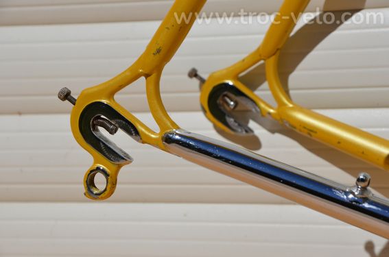 Cadre et fourche de vélo de course vintage Torpado Serie Elegant en acier Templar. - 6