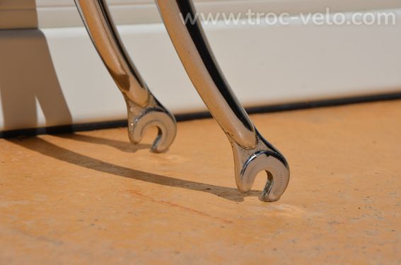Cadre et fourche de vélo de course vintage Torpado Serie Elegant en acier Templar. - 7