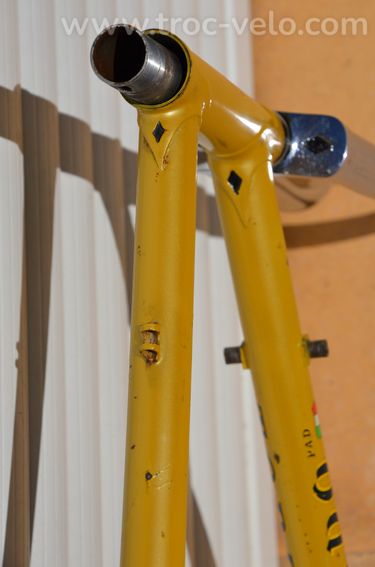 Cadre et fourche de vélo de course vintage Torpado Serie Elegant en acier Templar. - 8