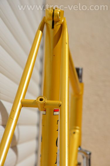 Cadre et fourche de vélo de course vintage Torpado Serie Elegant en acier Templar. - 9