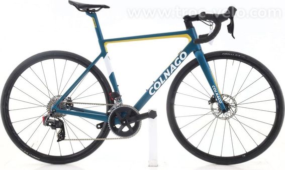 Produit Reconditionne Colnago V3 Axs 12v Vert Velo De Route Tres Bon Etat