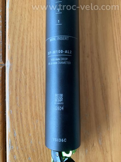 Tige de selle télescopique syncros M100 - 2
