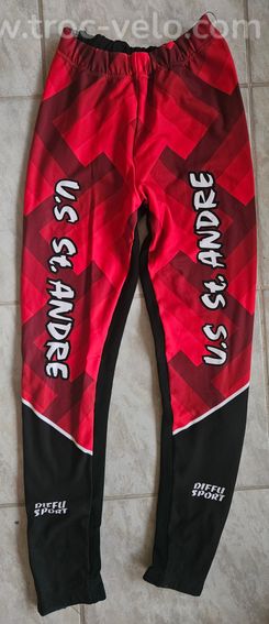 Collant zippé d'échauffement taille M