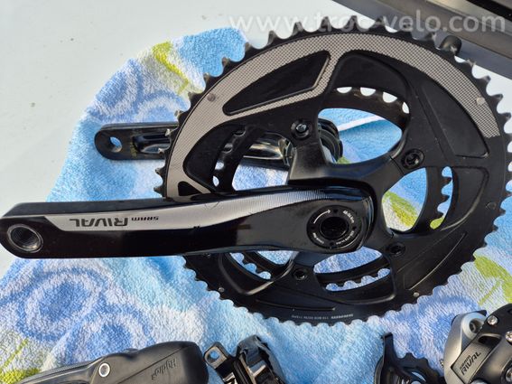 Groupe sram rival 22 hydroR (2x11 vitesses) hydraulique mécanique - 2