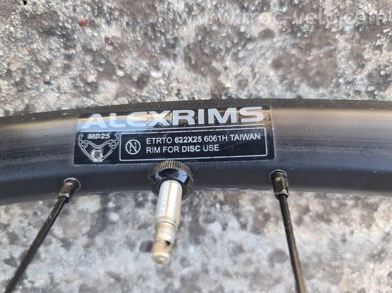 PAIRE DE ROUES ALEX RIMS - 2