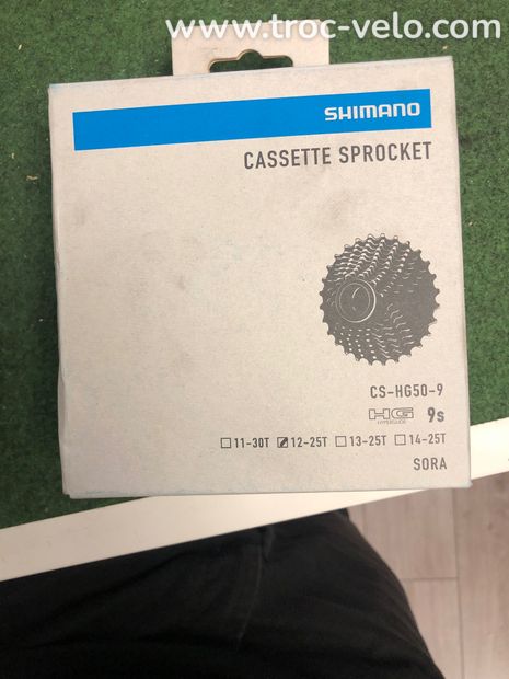 Cassette shimano  - 1