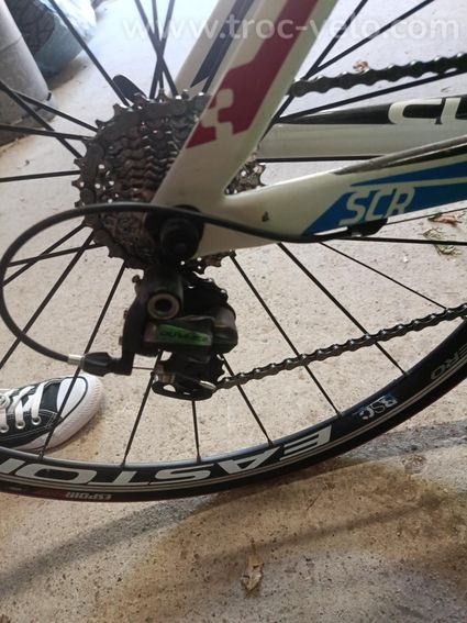 cube agree GTC race-taille 50-cadre carbone-shimano uktegra 2*10 vitesses-roues easton ea50 aero - 2