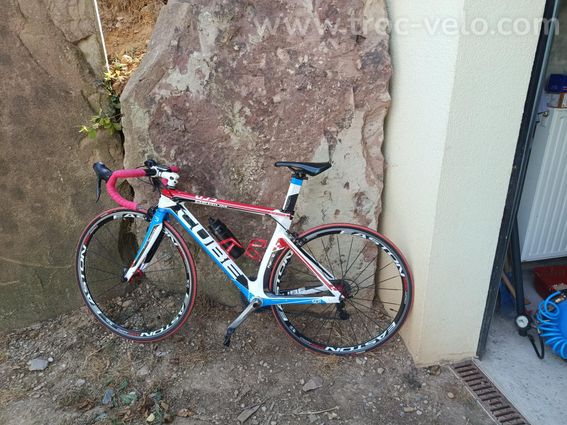 cube agree GTC race-taille 50-cadre carbone-shimano uktegra 2*10 vitesses-roues easton ea50 aero - 3