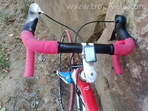 cube agree GTC race-taille 50-cadre carbone-shimano uktegra 2*10 vitesses-roues easton ea50 aero - 6