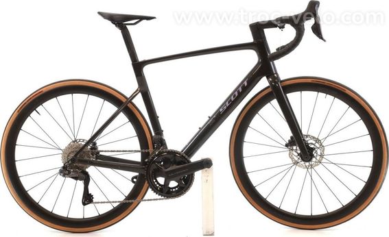 Produit Reconditionne Scott Addict Rc 20 Di2 12v Gris Velo De Route Tres Bon Etat