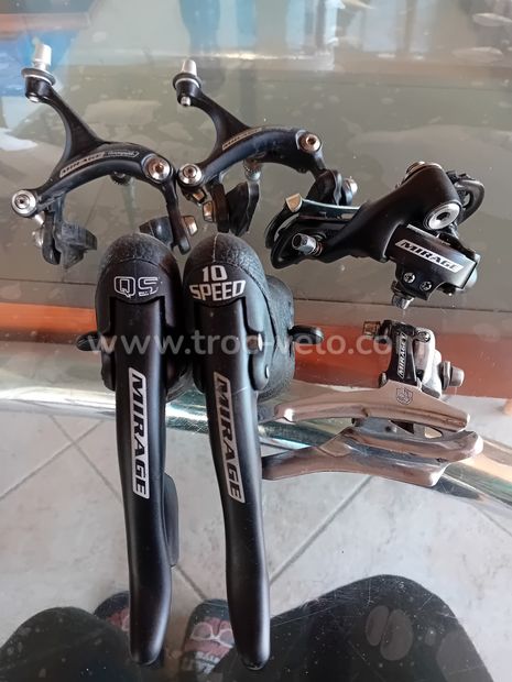 Groupe campagnolo mirage 10 vitesses  - 9