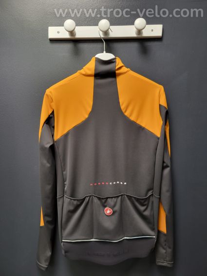 Veste Castelli Perfetto Air orange et noire -15% - 2